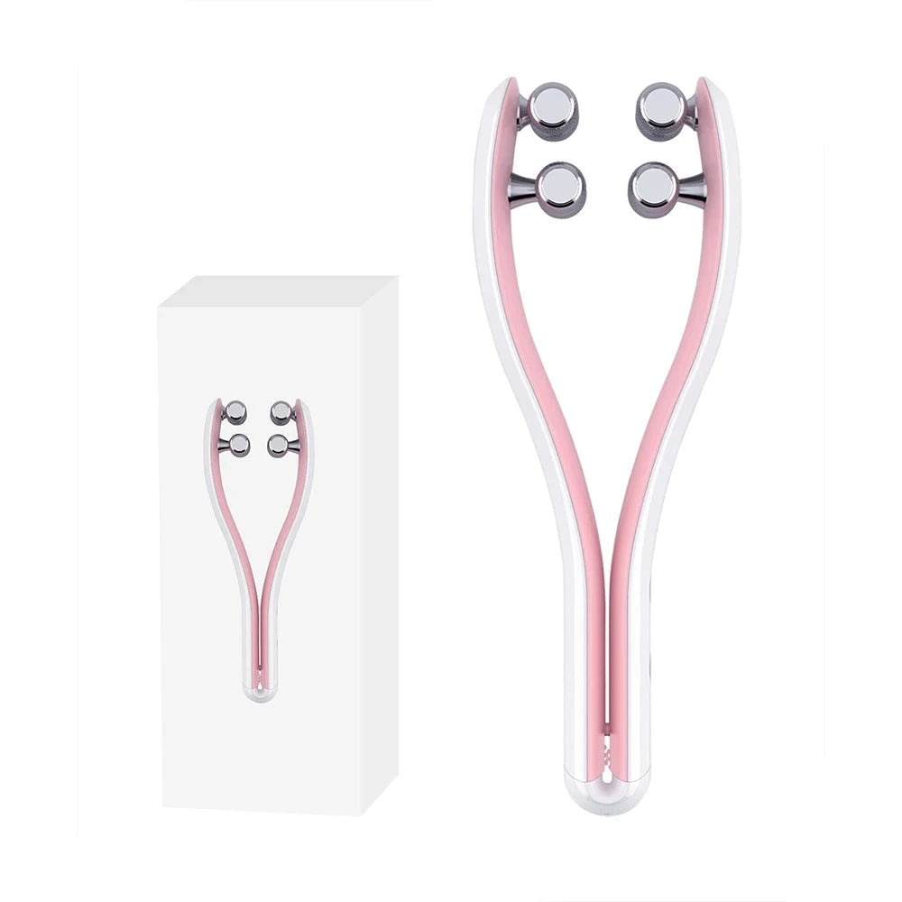 Y-Shaped Electric Face Lifting Roller with EMS Microcurrent