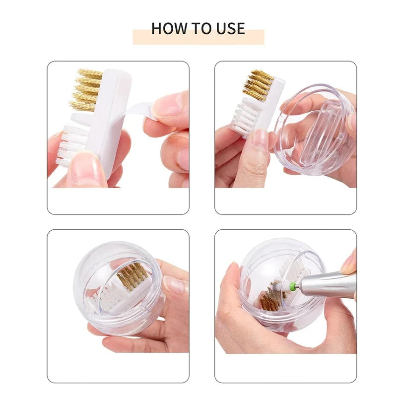 Nail Drill Cleaning Brush